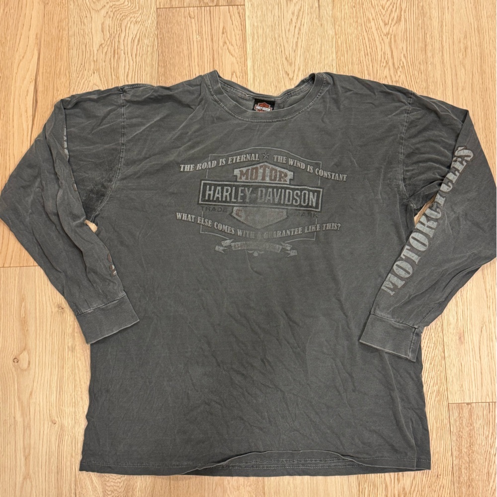 Harley-Davidson Charcoal Long Sleeve